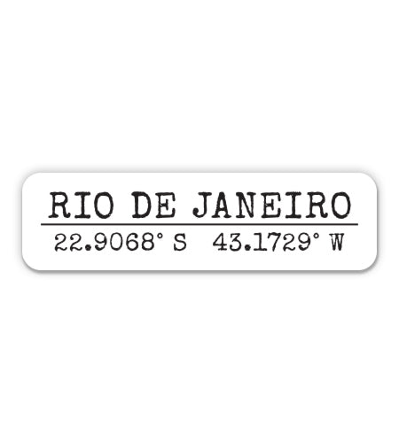Rio De Janeiro Brazil Sticker