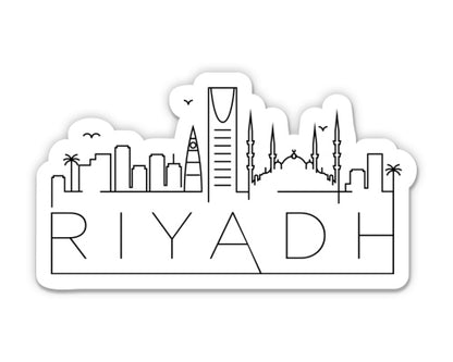 Riyadh Saudi Arabia Sticker