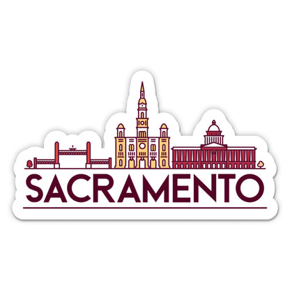 Sacramento California Sticker