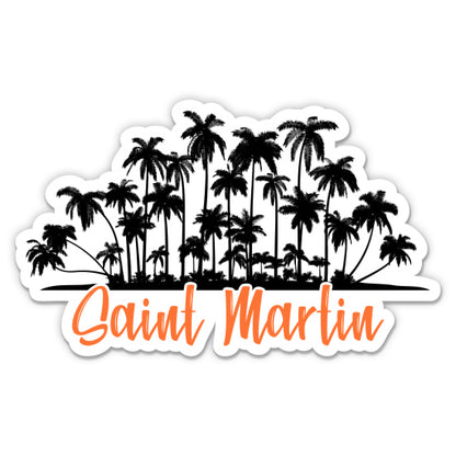 Saint Martin Caribbean Sticker