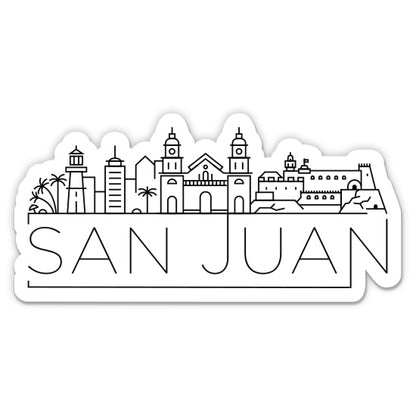 San Juan Puerto Rico Sticker