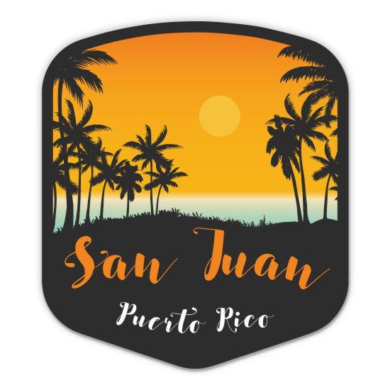 San Juan Puerto Rico Sticker