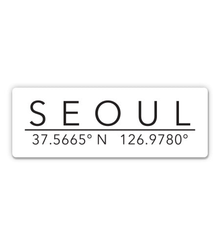 Seoul South Korea Sticker