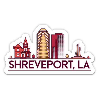 Shreveport Louisiana Sticker