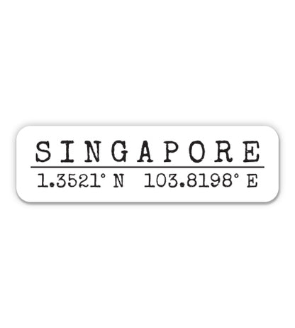 Singapore Singapore Sticker