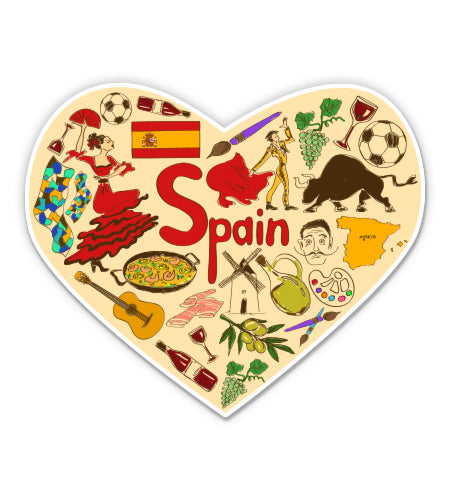 Spain Travel Sticker