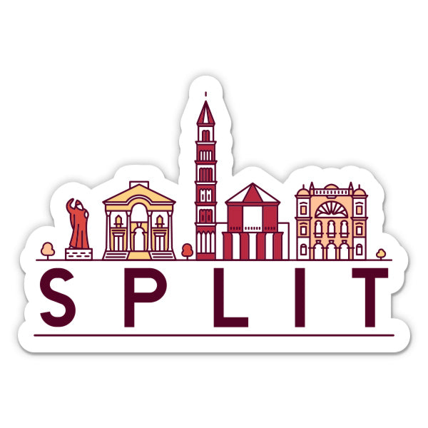 Split Croatia Sticker