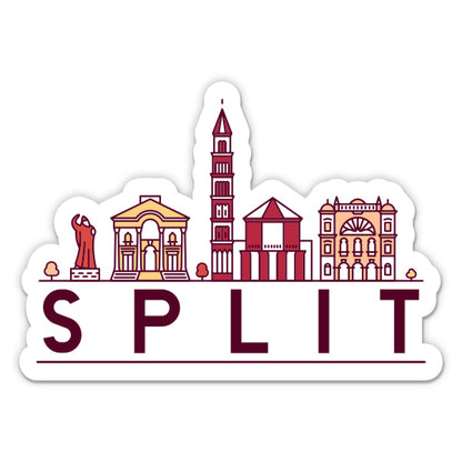 Split Croatia Sticker
