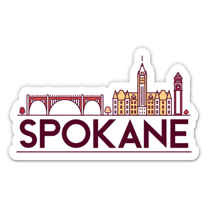 Spokane Washington Sticker