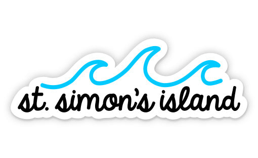St. Simons Island Sticker