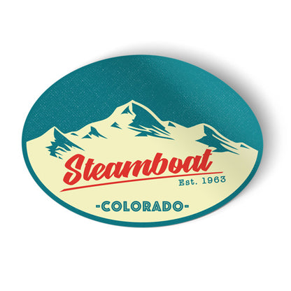 Steamboat Colorado Sticker