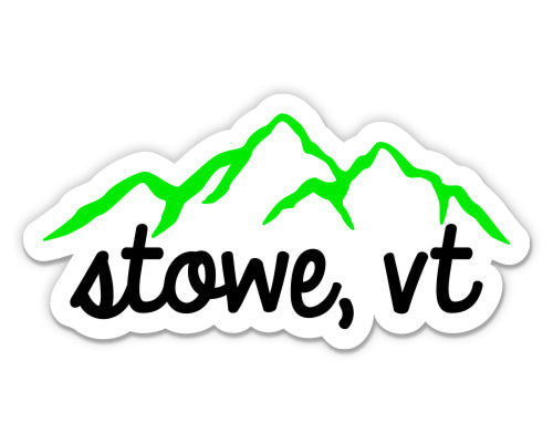 Stowe Vermont Sticker