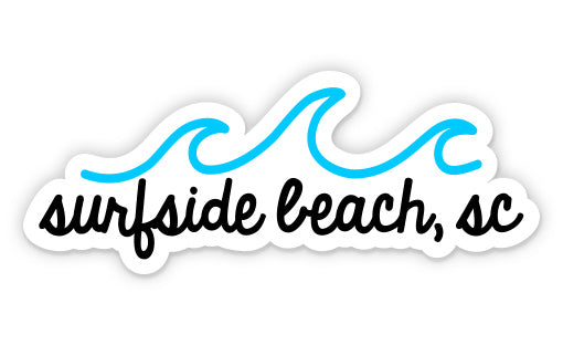 Surfside Beach Sticker