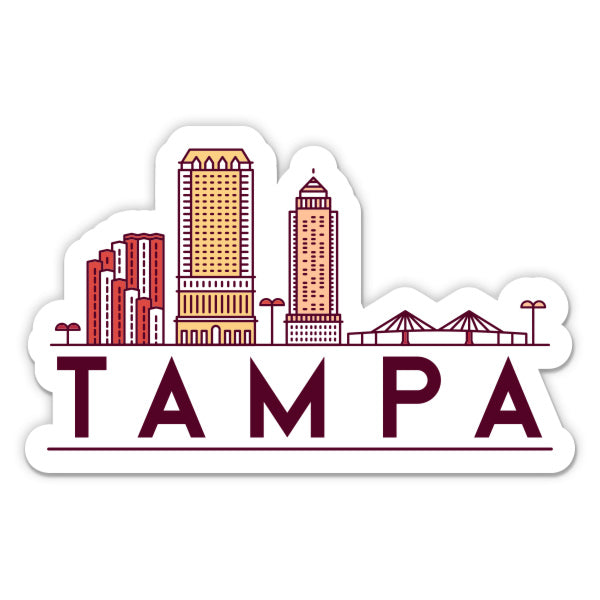 Tampa Florida Sticker