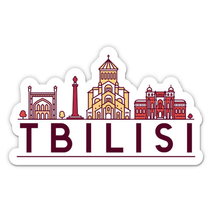 Tbilisi Georgia Sticker
