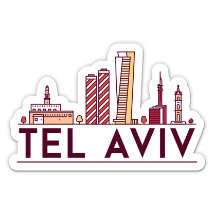 Tel Aviv Israel Sticker