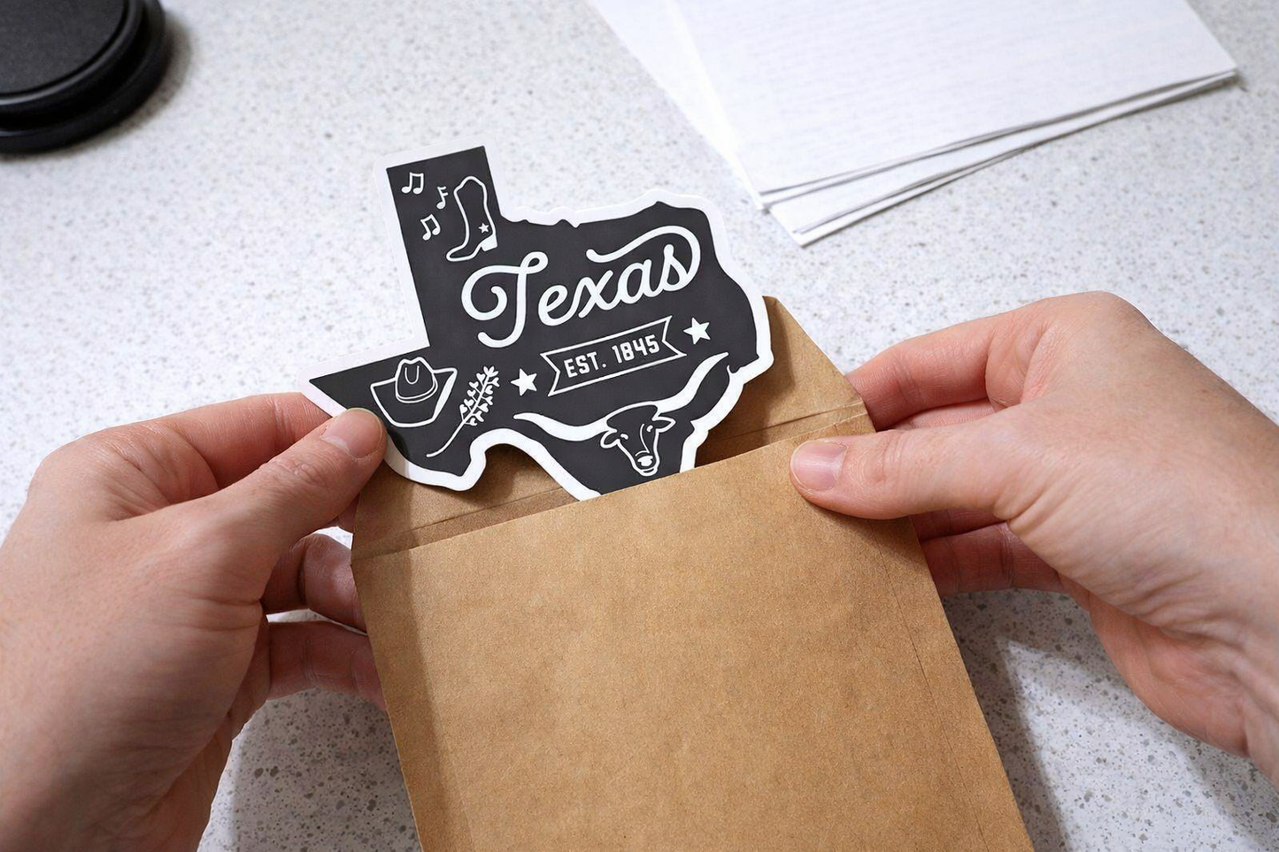 Texas Sticker