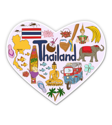 Thailand Travel Sticker