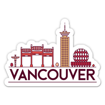 Vancouver Canada Sticker