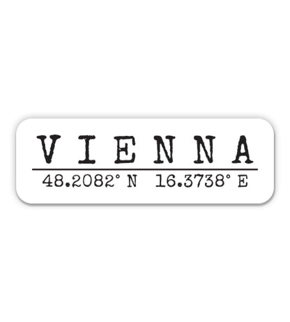 Vienna Austria Sticker