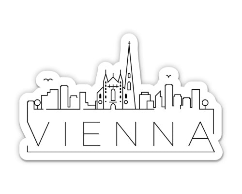 Vienna Austria Sticker