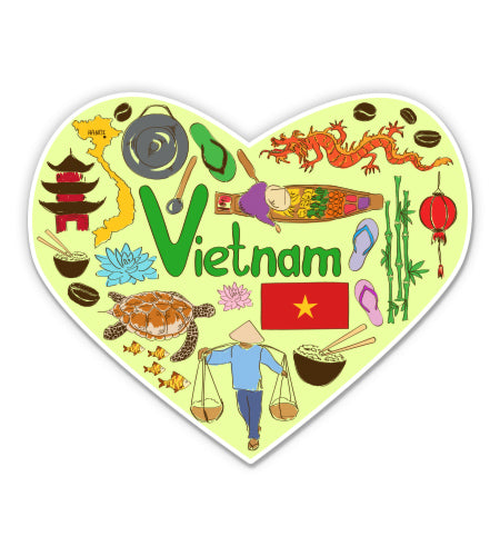 Vietnam Travel Sticker