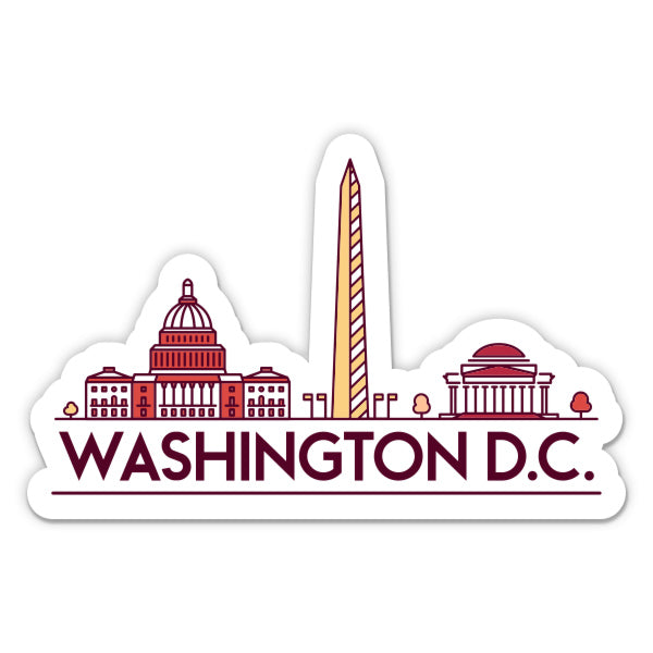 Washington DC Sticker