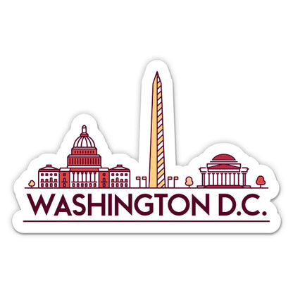 Washington DC Sticker