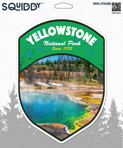 Yellowstone National Park Sticker