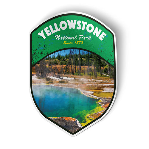 Yellowstone National Park Sticker